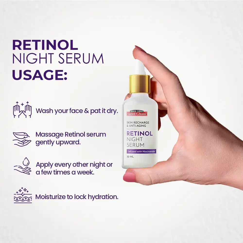 Retinol Skin Recharge & Anti-Aging Night Serum - Image 4
